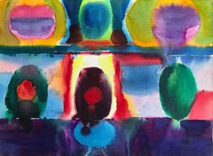 Sans titre (Nature morte dans un paysage)
