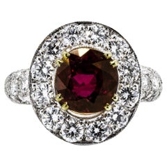Anillo de rubí Keith Davis