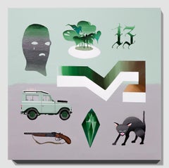 "Gioielli antichi" Pittura su pannello di legno