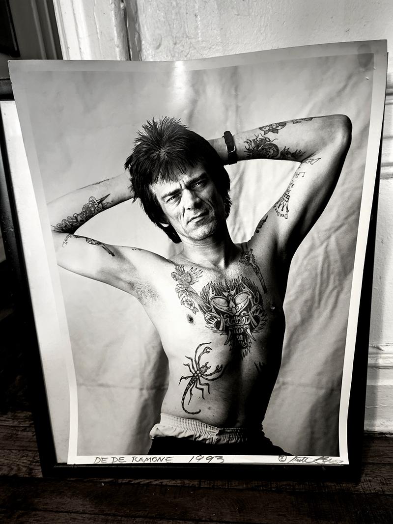 Dee Dee Ramone - Lobotomy: Surviving The Ramones Limited Edition Print  - Photograph by Keith Green