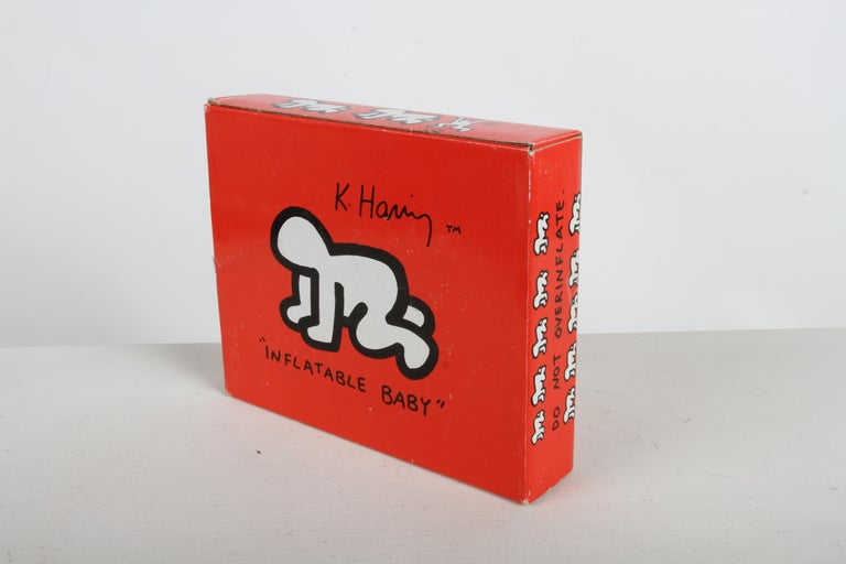 Keith Haring 1990s Pop Shop - Radiant Baby - Inflatable Baby Art