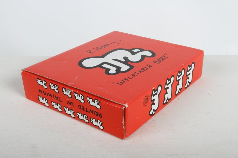 Keith Haring 1990s Pop Shop - Radiant Baby - Inflatable Baby Art