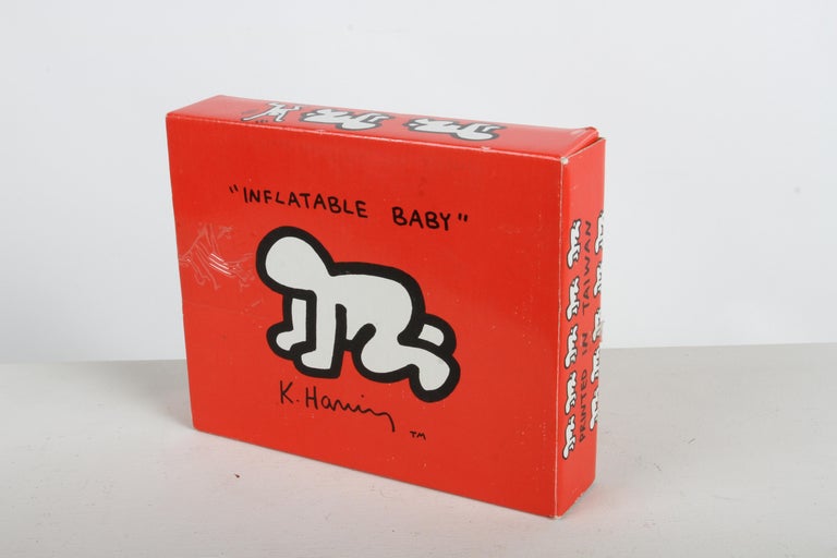 Keith Haring 1990s Pop Shop - Radiant Baby - Inflatable Baby Art