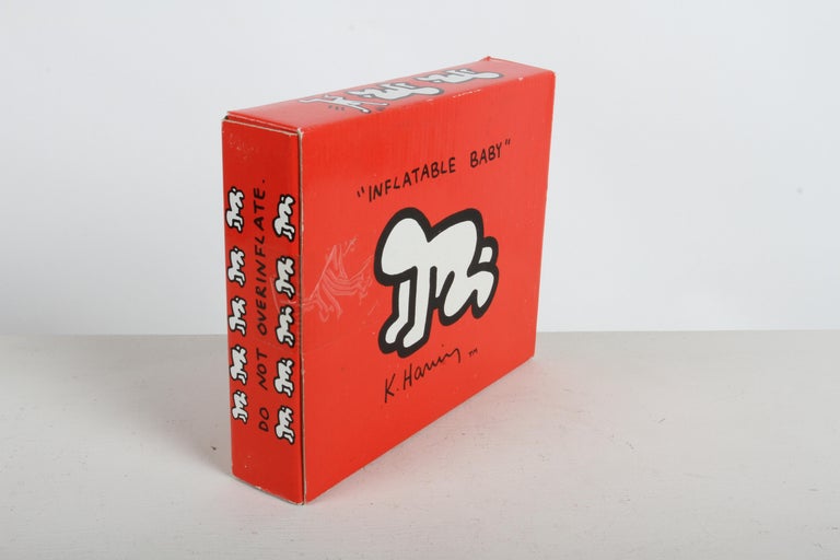 Keith Haring 1990s Pop Shop - Radiant Baby - Inflatable Baby Art