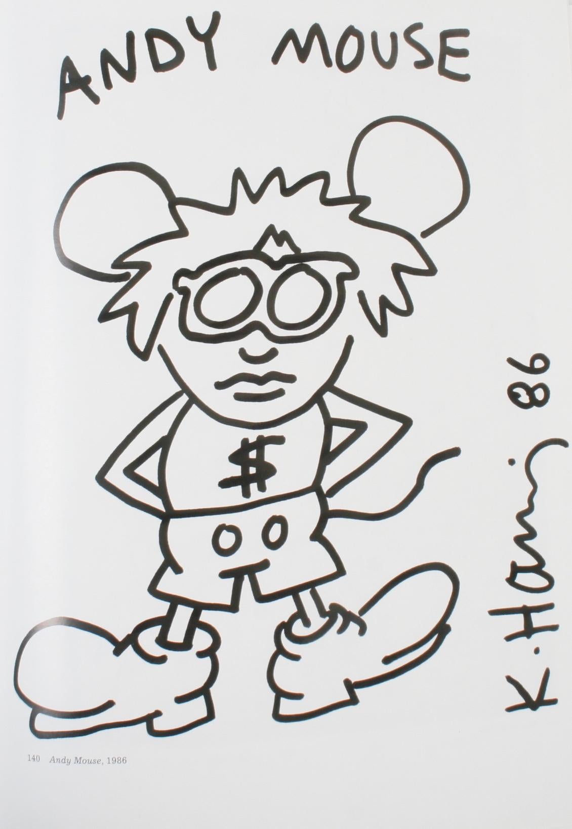 Keith Haring, Andy Warhol, and Walt Disney, First Edition 1