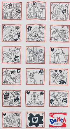 Keith Haring Apocalypse Exhibition Poster 1999