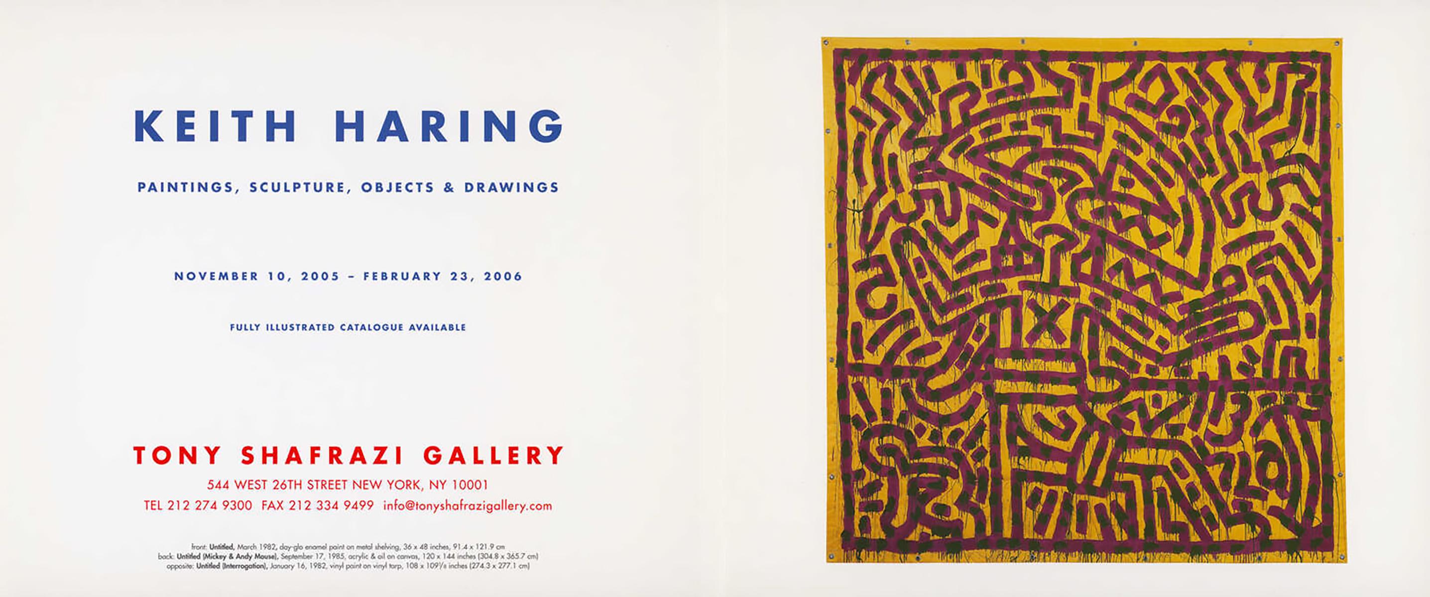 American Keith Haring at Tony Shafrazi Gallery, 2005 For Sale