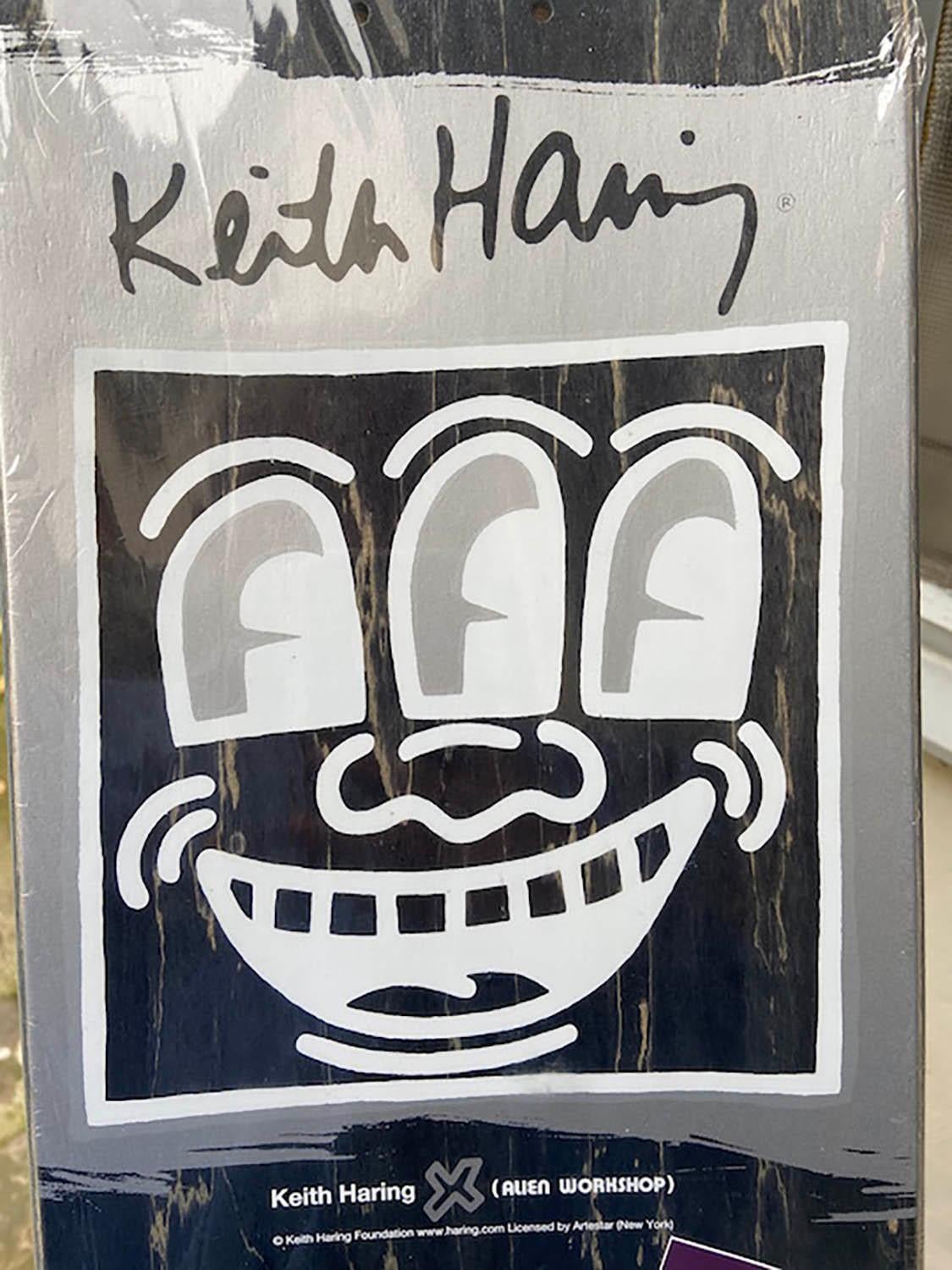 keith haring goes snowboarding