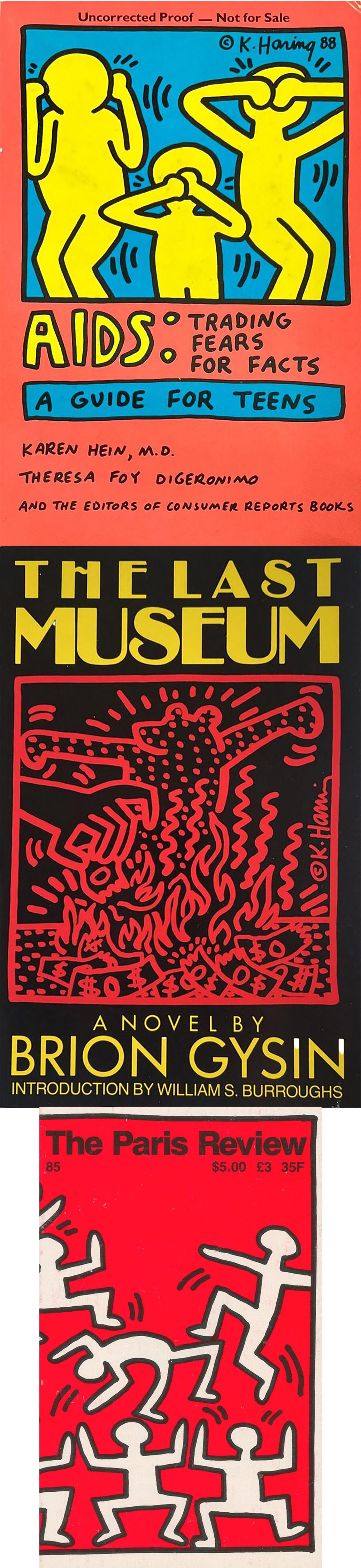 Fin du 20e siècle Keith Haring book art 1982-1989 (Vintage Keith Haring) en vente