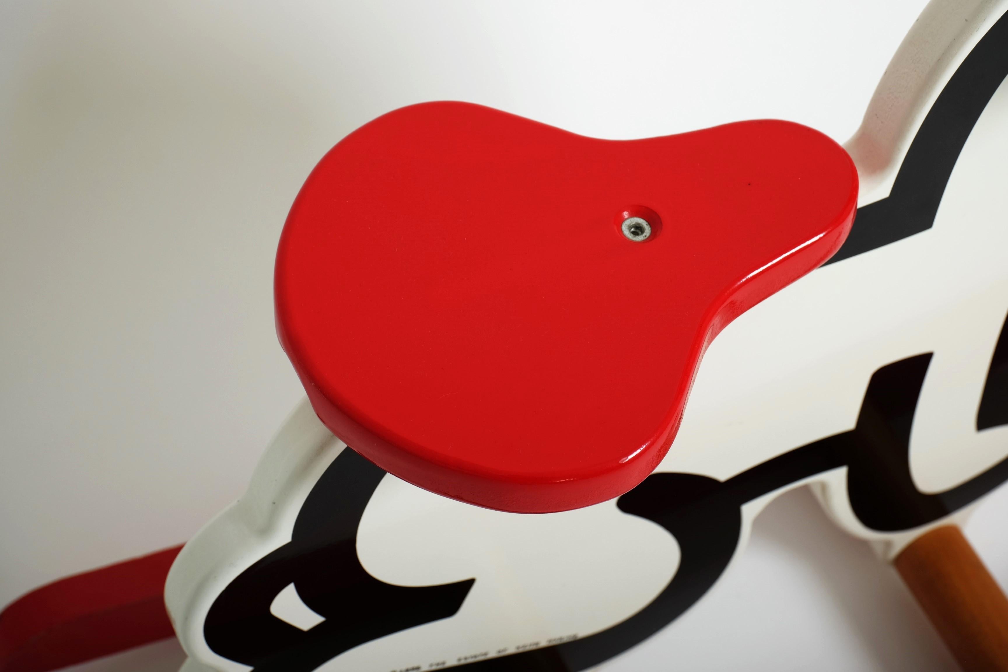 Dondolo per bambini Keith Haring, cavallo a dondolo, sedia Pop Art (Radiant Baby) in vendita 7