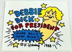 Keith Haring Debbie Dick « Keith Haring Safe Sex » (sex sûr)