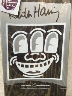 Keith Haring, collectionneur de patins DILL Skate Board