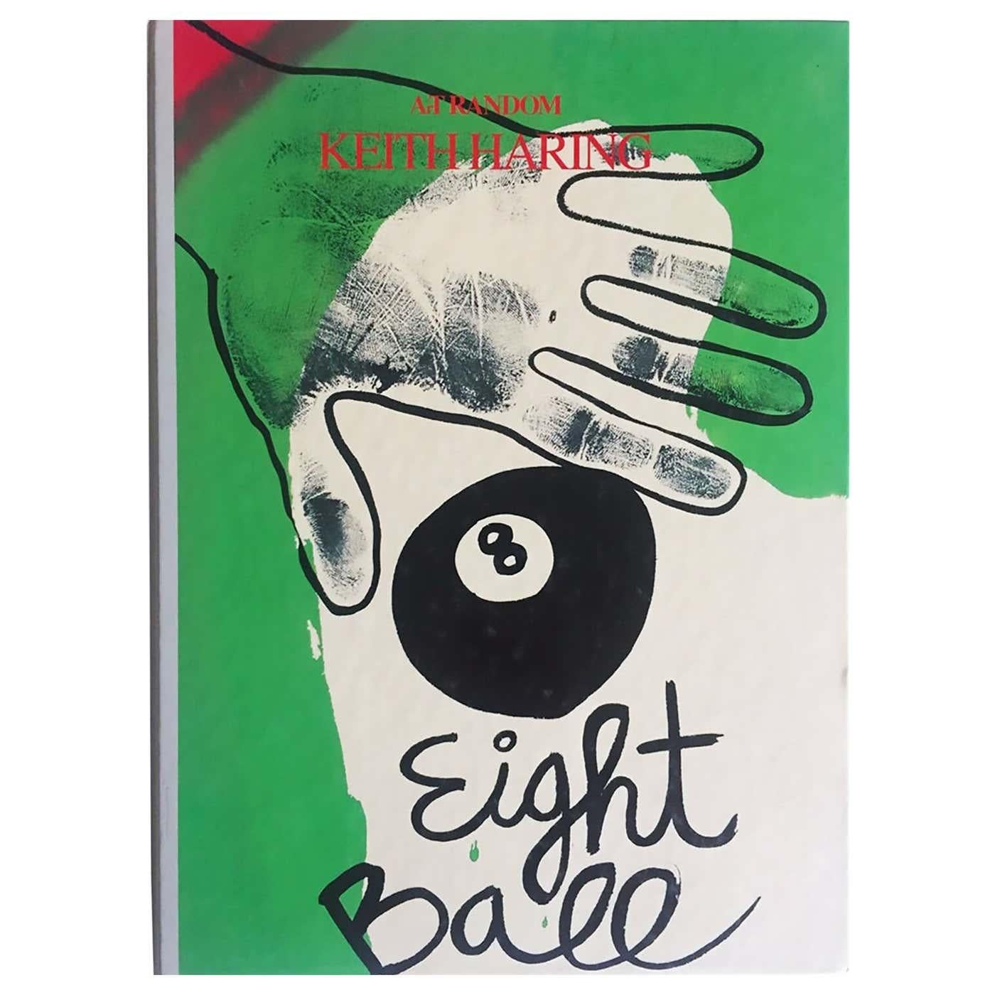 Keith Haring Eight Ball 1989 'Hardcover Book' For Sale 2