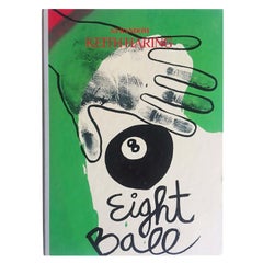Keith Haring Eight Ball 1989 "Libro con copertina rigida