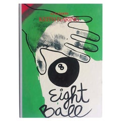 Keith Haring Eight Ball 1989 "Libro con copertina rigida