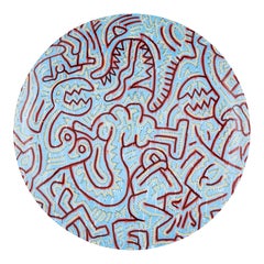 Keith Haring Fine Bone China Plate