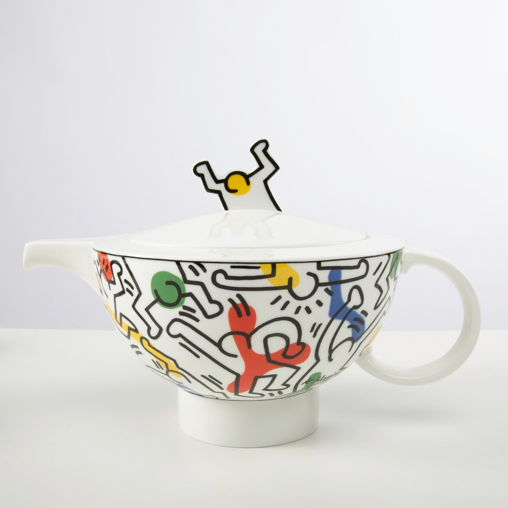 Keith Haring für Villeroy & Boch, Teeservice im Zustand „Hervorragend“ im Angebot in Brussels, BE