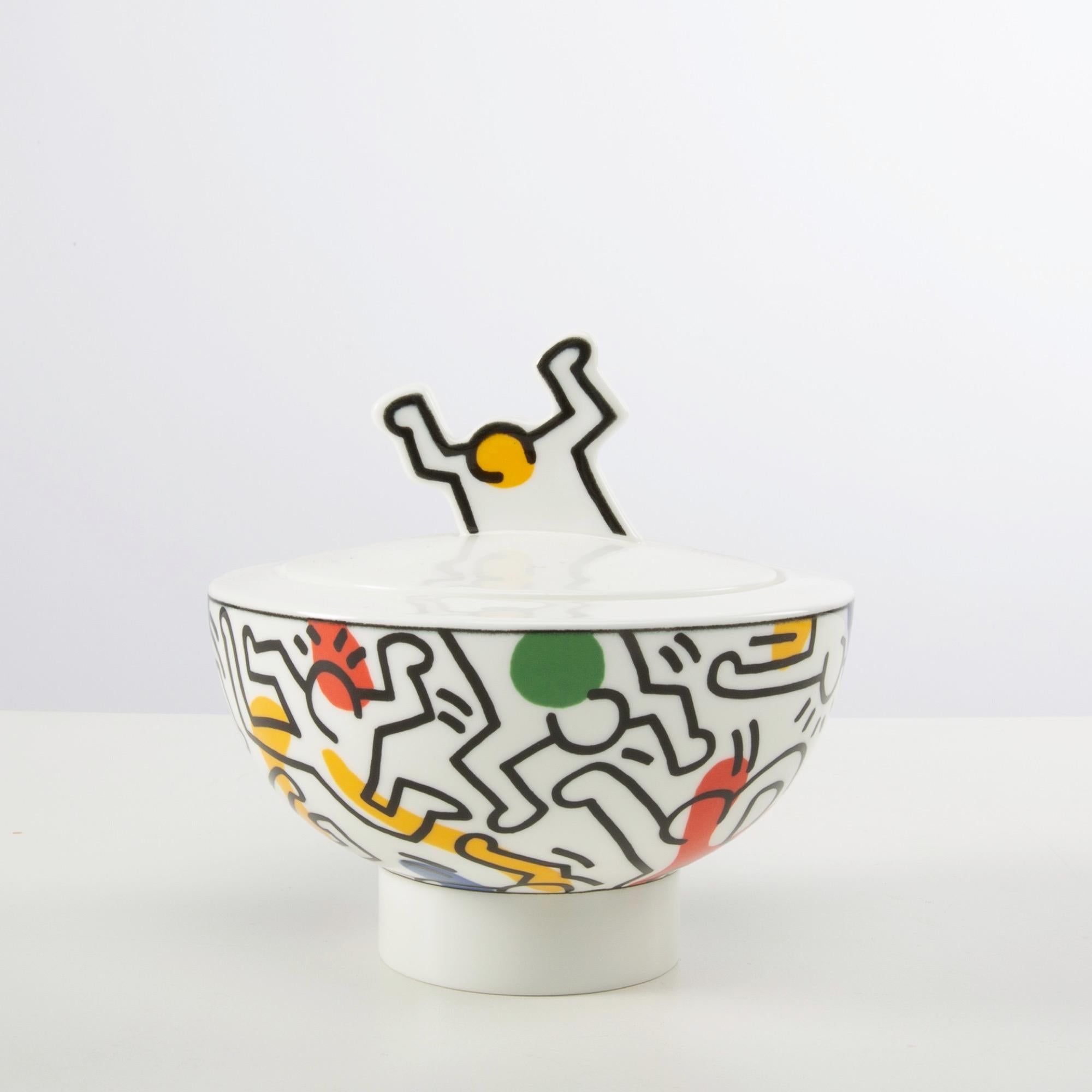 German Keith Haring for Villeroy & Boch, Tea Service For Sale