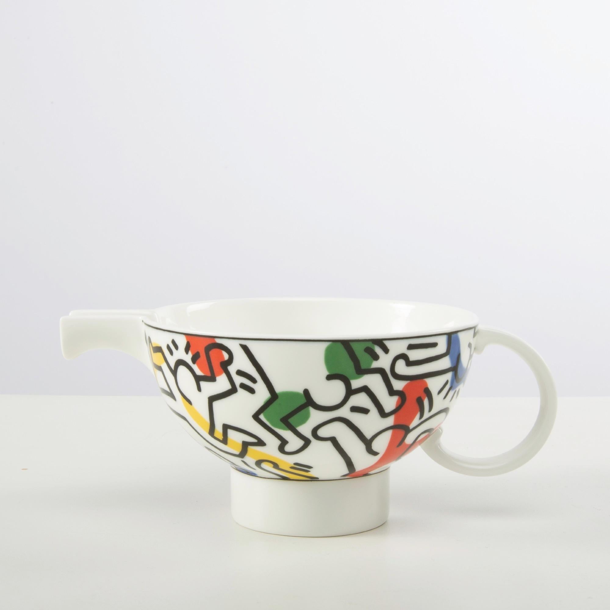 Keith Haring für Villeroy & Boch, Teeservice (Porzellan) im Angebot
