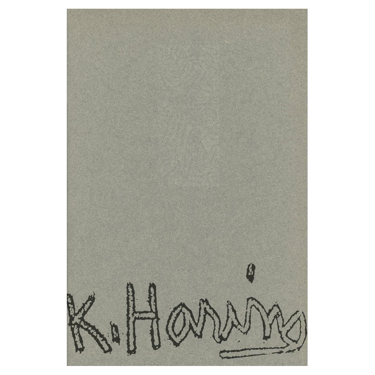 Keith Haring, Gallery 56 Genève 1990 « Vintage Keith Haring Exhibition Catalog » (Catalogue d'exposition vintage de Keith Haring)