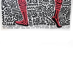 Keith Haring Lithograph for “Into 1984” Show at Tony Shafrazi Gallery