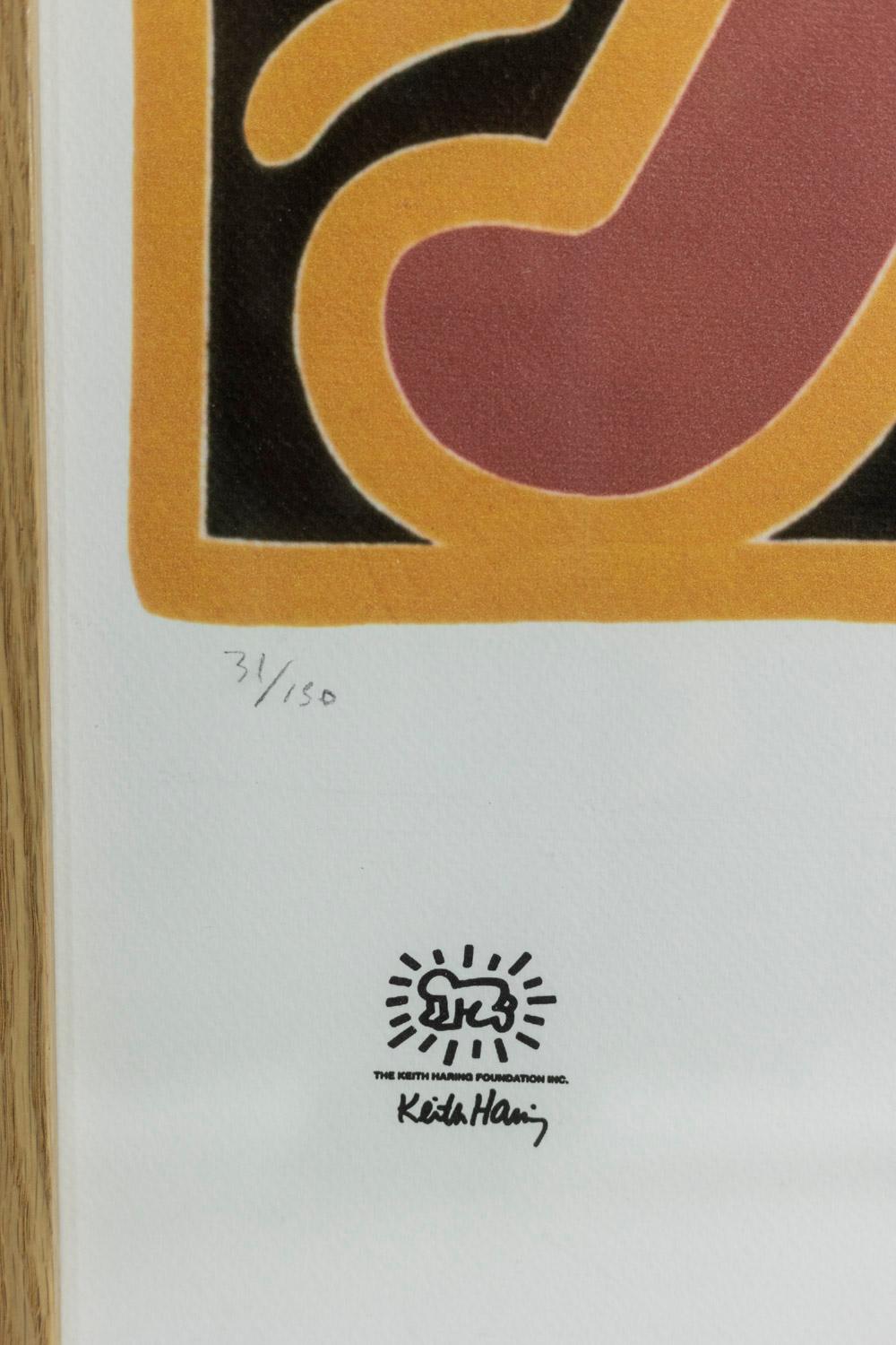 Keith Haring, lithographie, années 1990 en vente 4