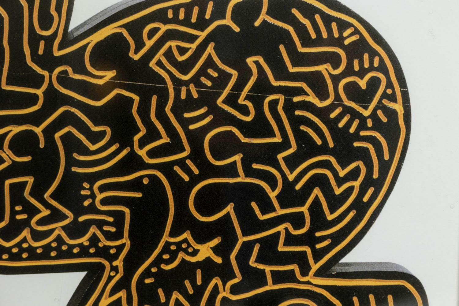 Américain Keith Haring, lithographie, années 1990