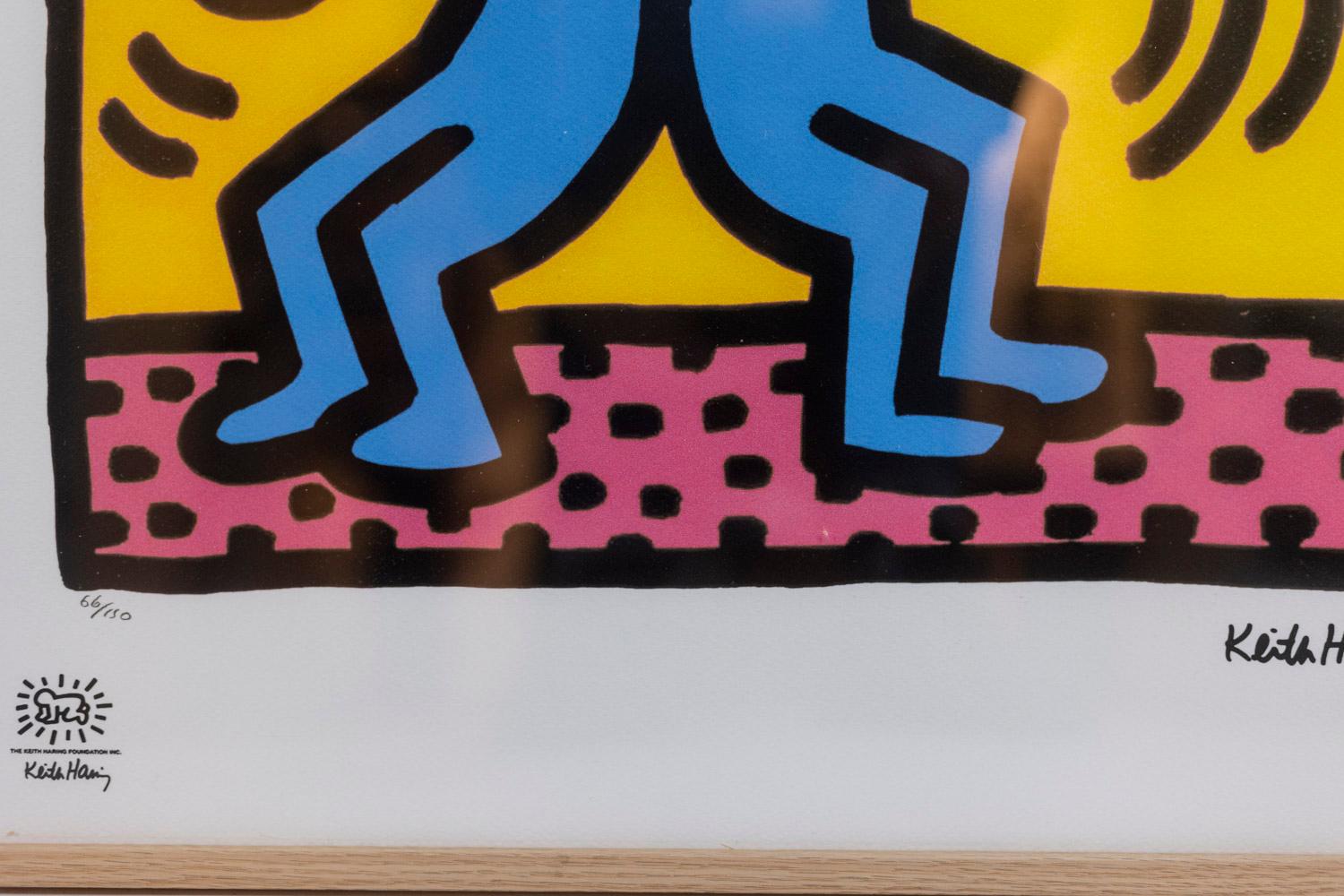 Keith Haring, Lithography, 1990s In Excellent Condition In Saint-Ouen, FR