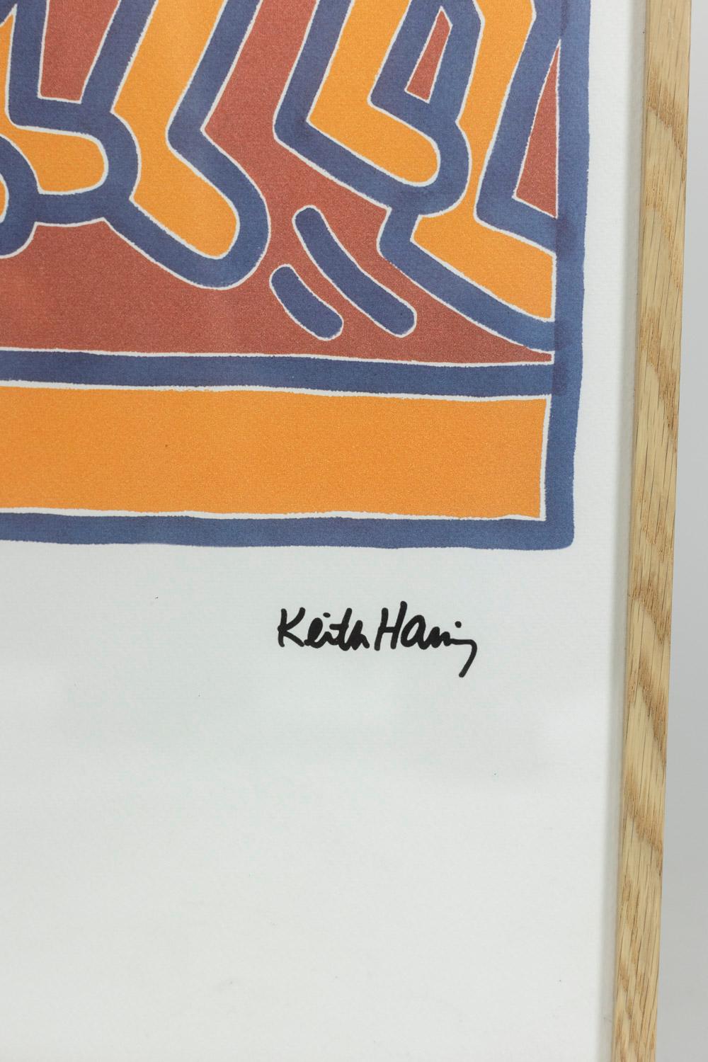 Keith Haring, lithographie, années 1990 2