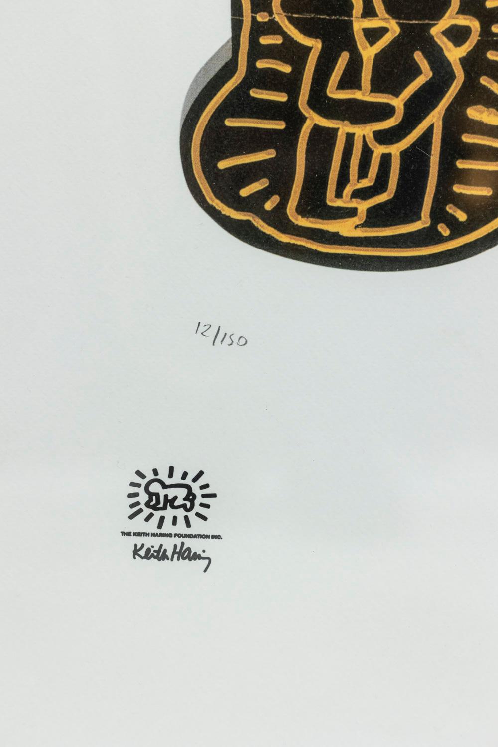 Keith Haring, lithographie, années 1990 2