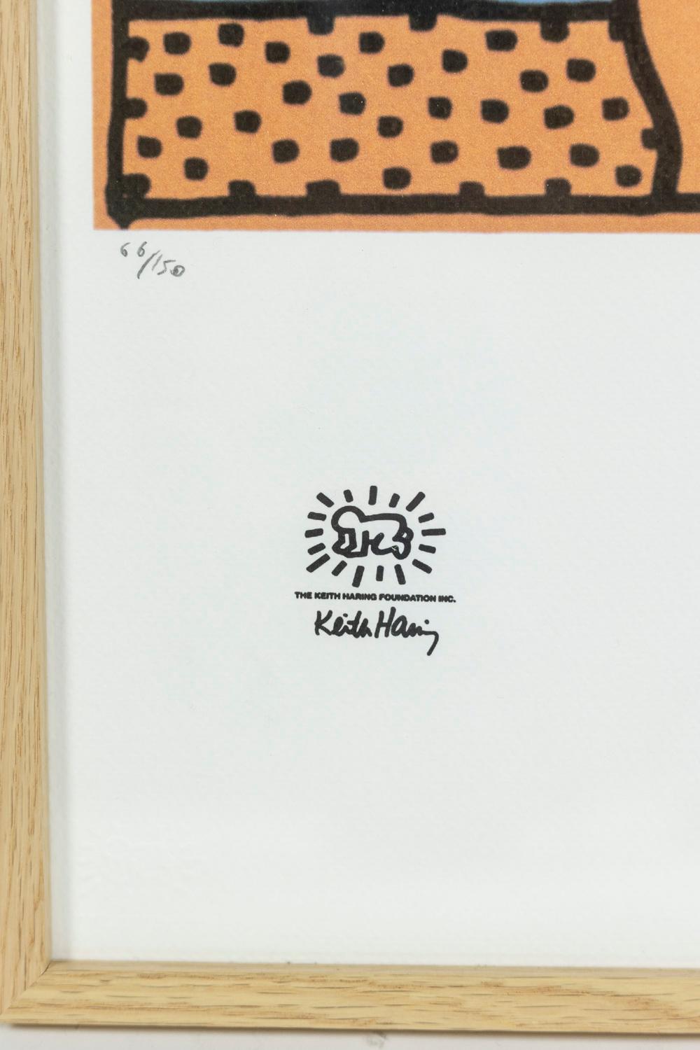 Keith Haring, Lithografie, 1990er-Jahre im Angebot 3