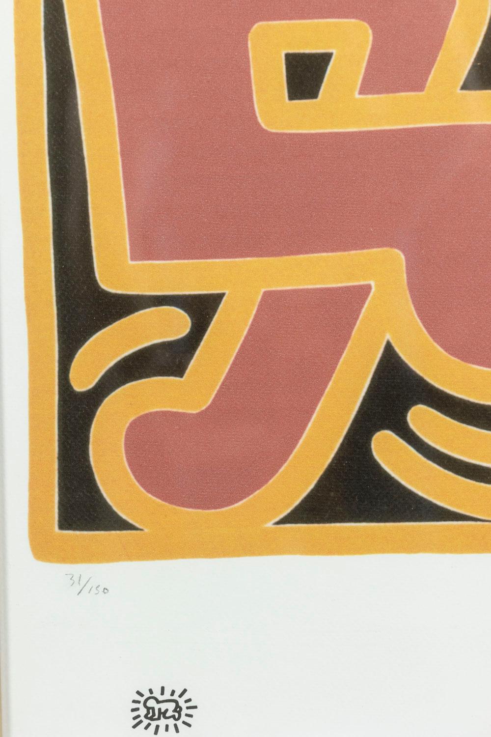Keith Haring, lithographie, années 1990 en vente 3