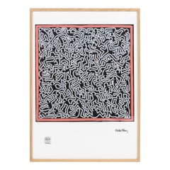 Keith Haring, lithographie, années 1990