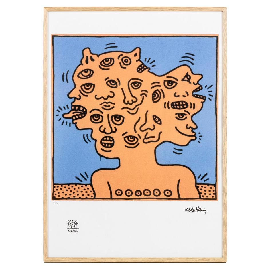 Keith Haring, Lithography, 1990s For Sale