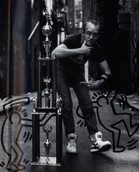 Keith Haring Love Ball art 1989 (book)