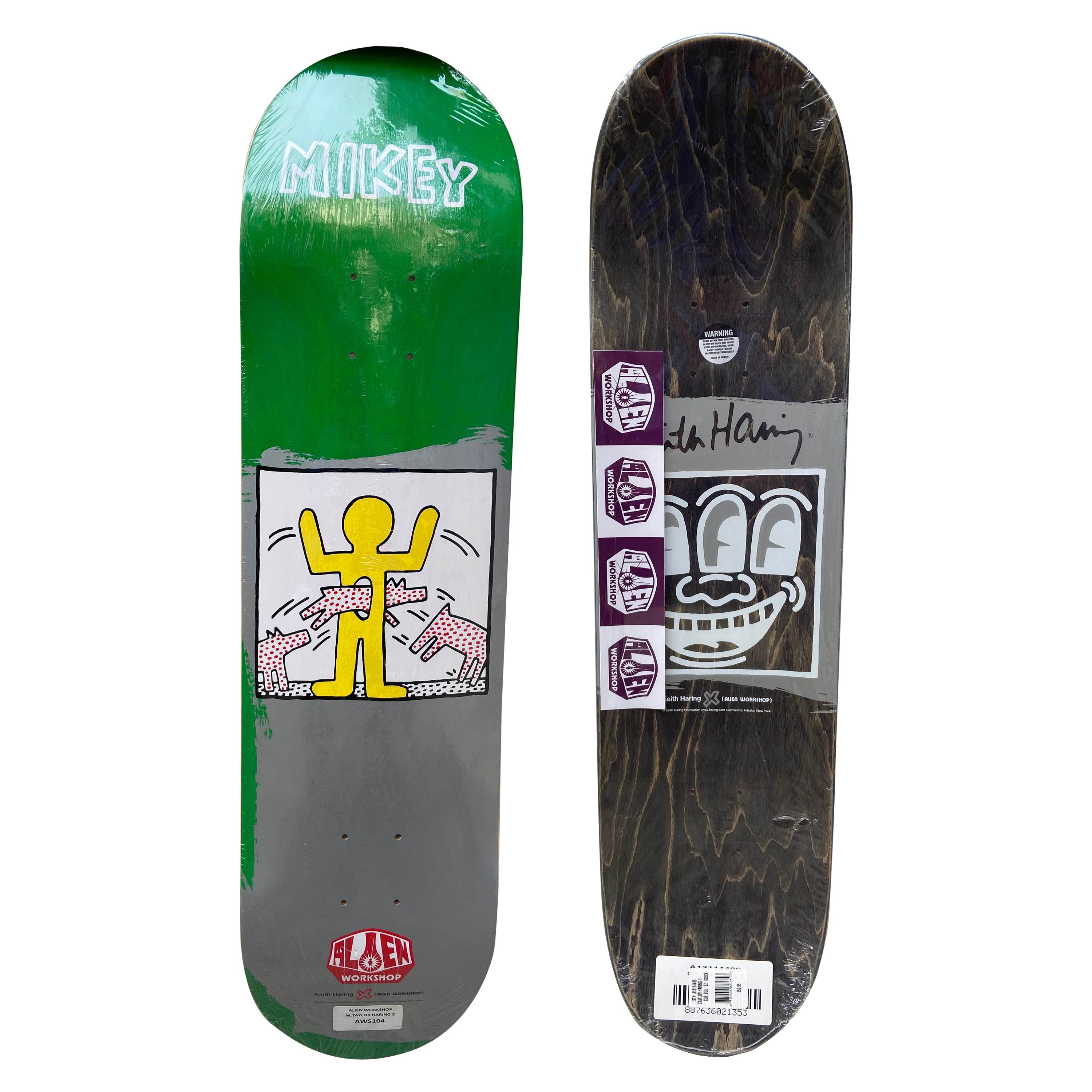 Keith Haring, Sammler von MIKEY Skate Board