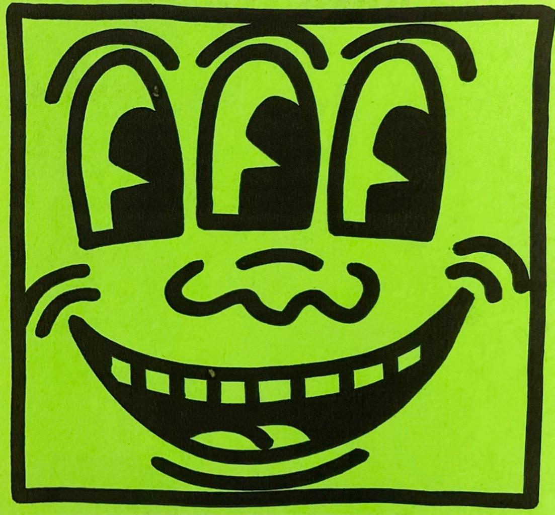 sticker keith haring