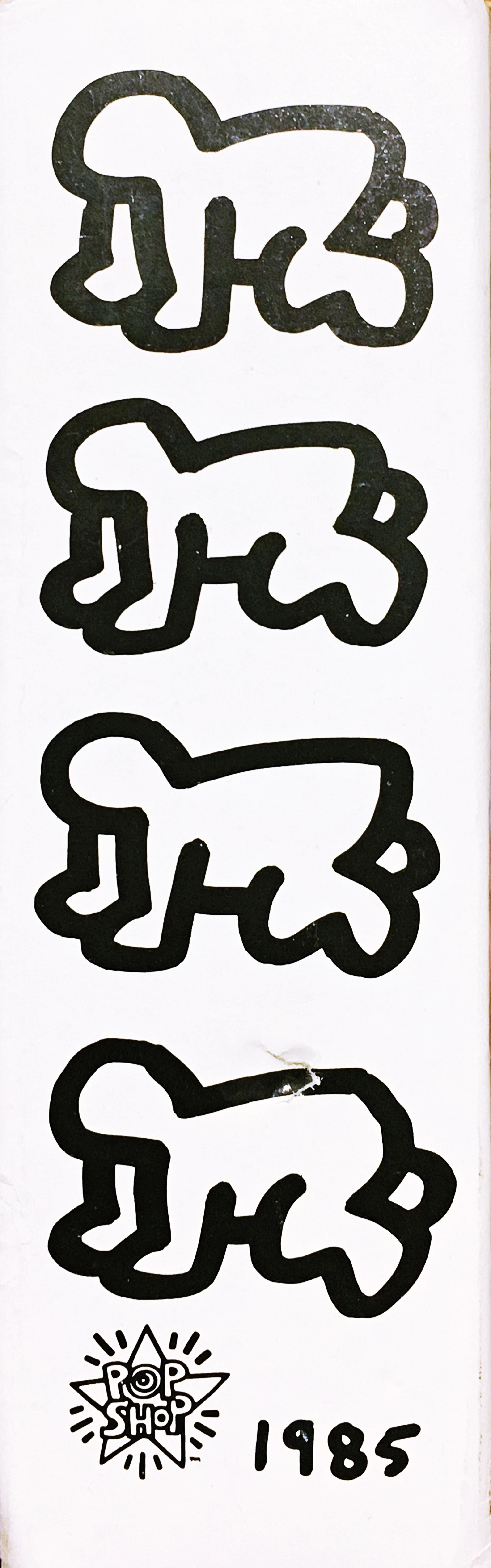 Keith Haring
Inflatable Baby (in original Pop Shop Box), 1985
Inflatable Vinyl Figure
Authorized artist signature on outside of box.
6 × 6 9/10 × 2 1/5 inches
Unframed
Keith Haring’s Pop Shops were born out of the artist’s desire to make his