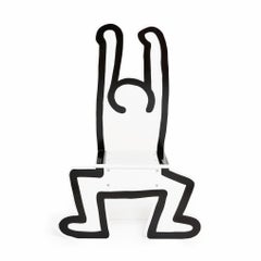 Keith Haring - Child Chaise Chair (White), 2019