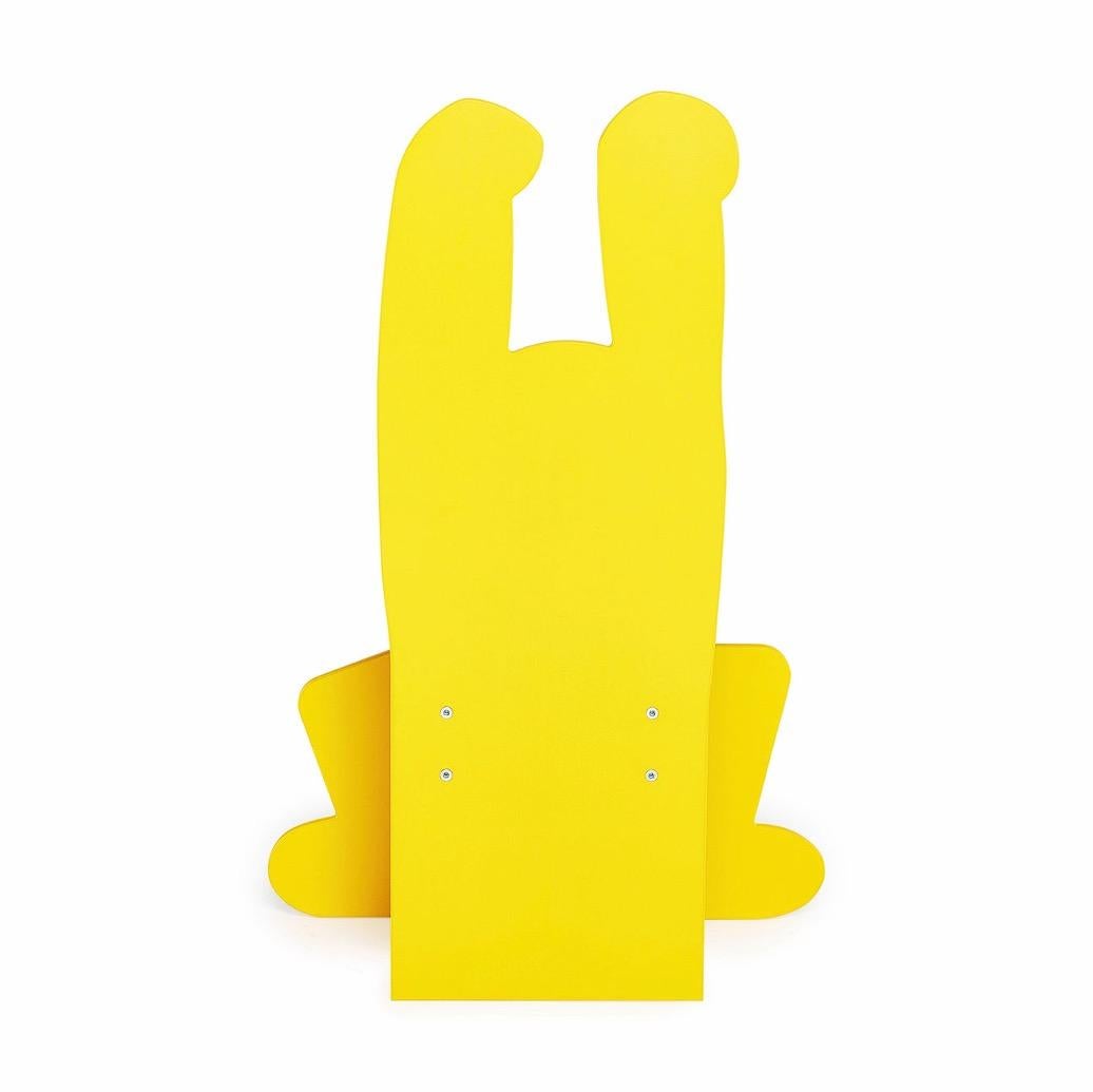 Keith Haring - Child Chaise Chair (Yellow), 2019 For Sale 4