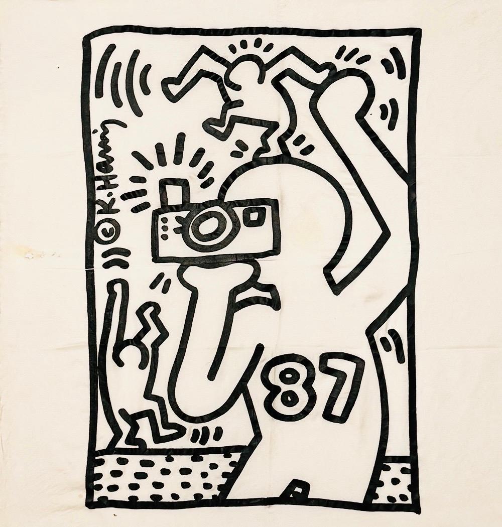 Keith Haring Focus on Aids 1987 (vintage Keith Haring) 1