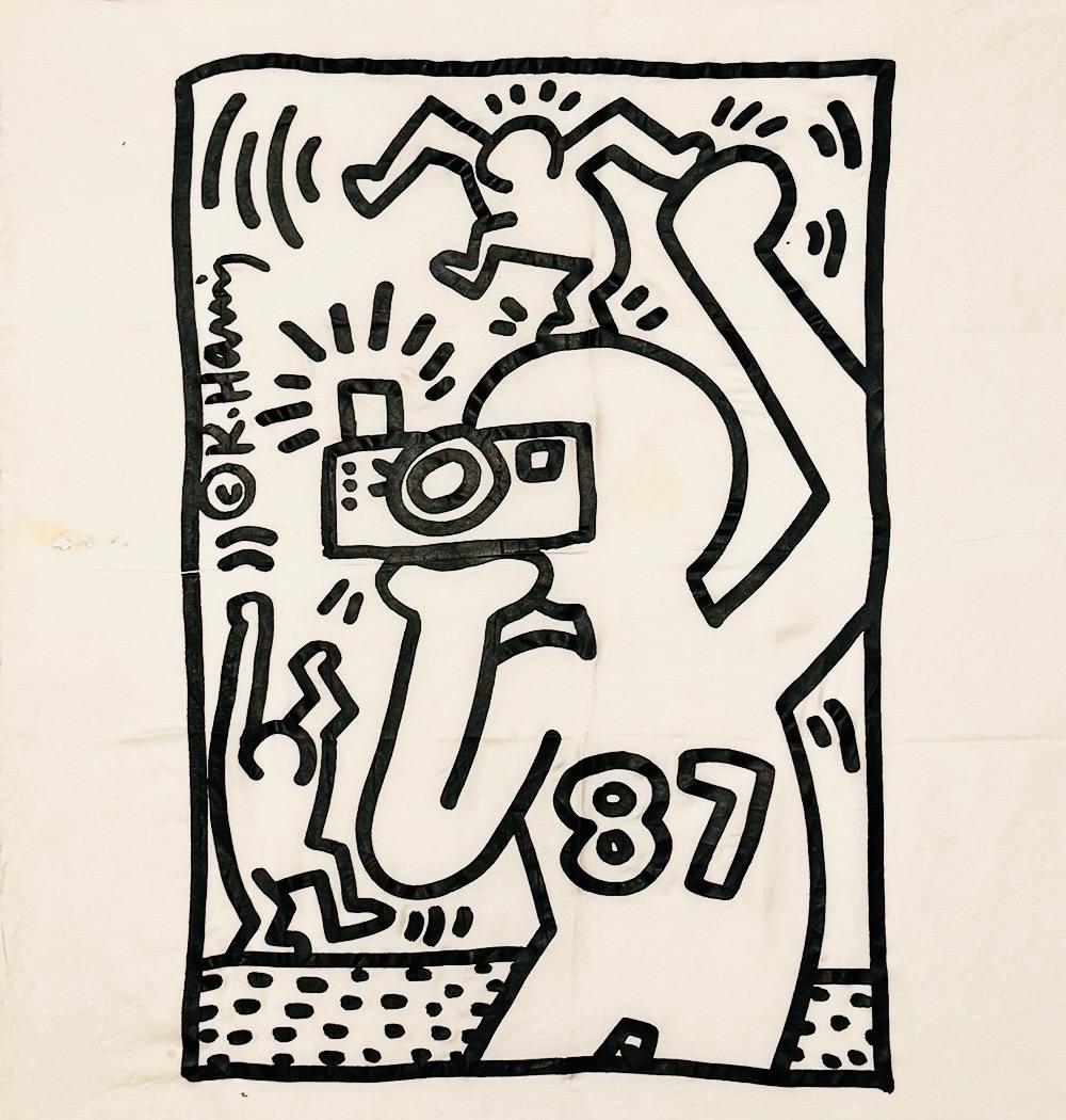 Keith Haring Focus on Aids 1987 (Keith Haring vintage) 1
