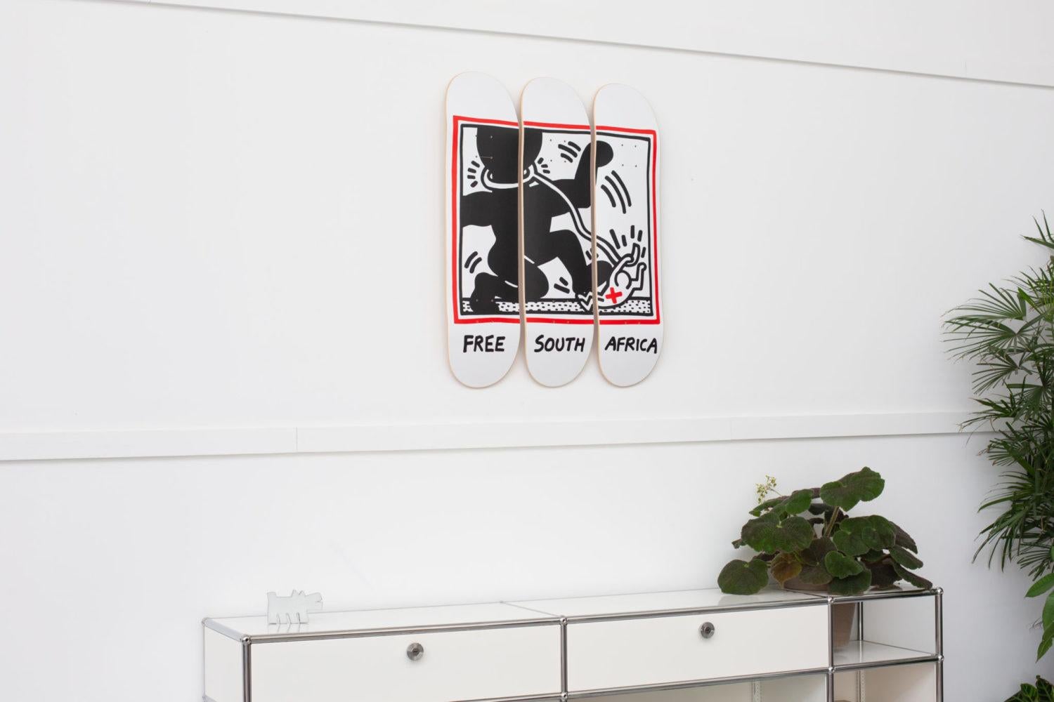 Keith Haring - Afrique du Sud libre, 2022 en vente 1