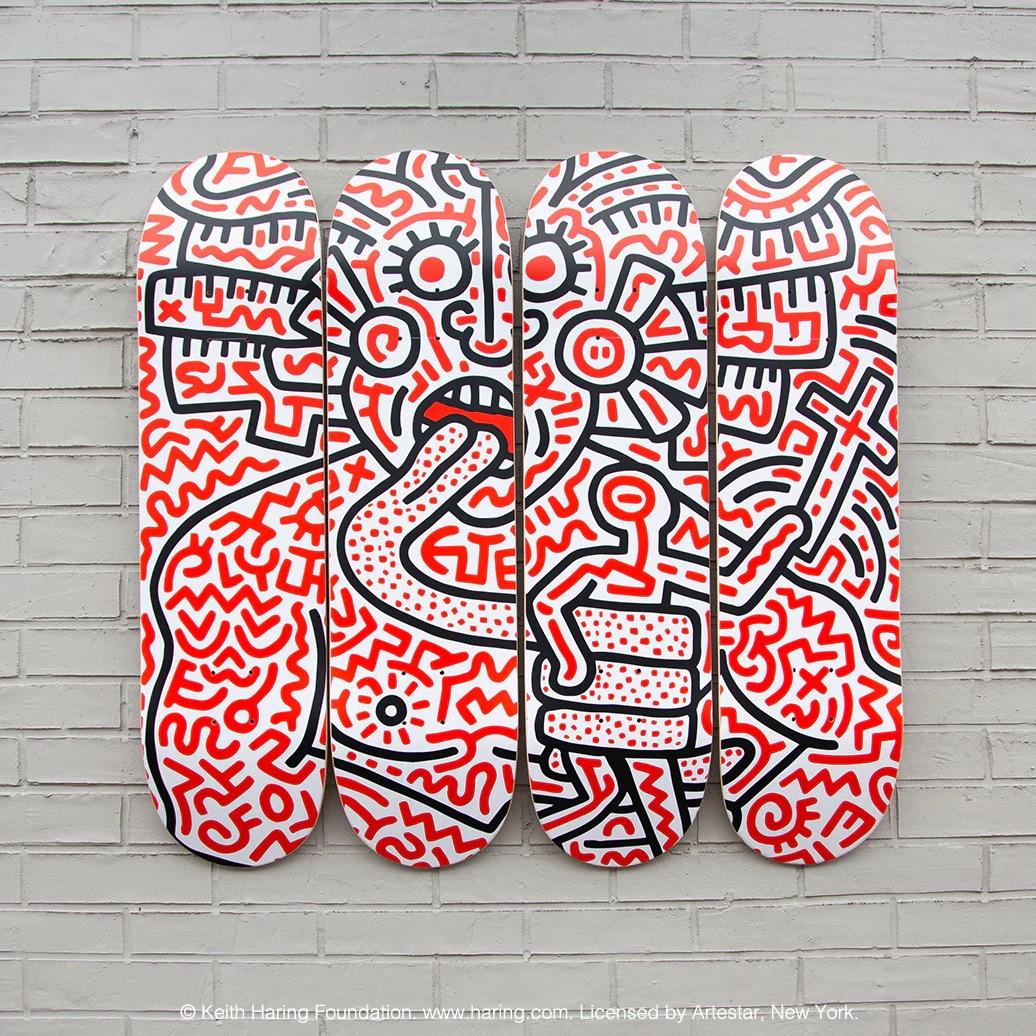 Keith Haring - Man and Medusa, 2018 For Sale 1