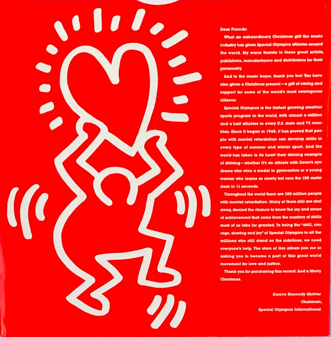 Keith Haring-Plattenkunst: 4er-Set  (1980er Keith Haring Albumcover-Kunst) im Angebot 4