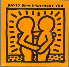 Rare Original Keith Haring Vinyl Record Art