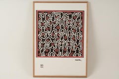 Keith Haring. Nummerierter Farbserigrafie-Druck. 1990s.