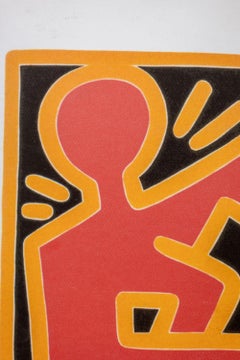 Keith Haring. Nummerierter Farbserigrafie-Druck. 1990s