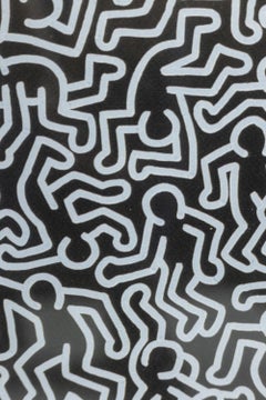 Keith Haring. Sérigraphie couleur numérotée. 1990s