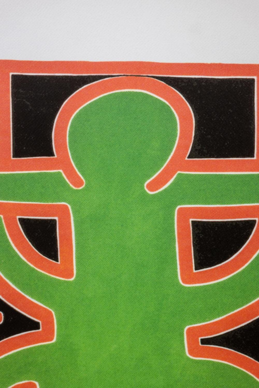 Keith Haring. Nummerierter Farbserigrafie-Druck. 1990s (amerikanisch)